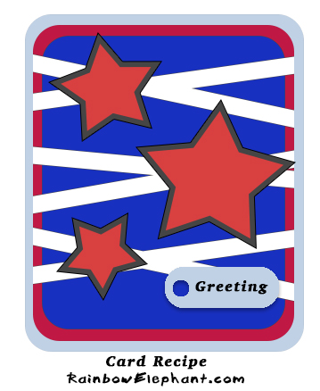 Star Greeting Card Recipe