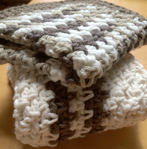 Crochet Cotton wash cloths