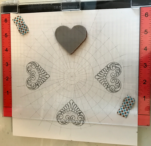 Stamping with Misti on Grid