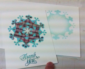 CRICUT Thank You Cards
