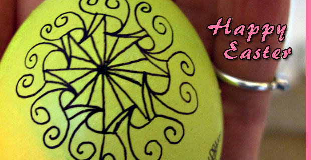 Doodled Easter Greeting