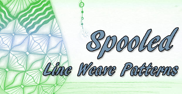 Spooled Line Weaving Pattern