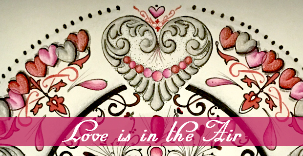 Valentine Décor Series – A Sweet Mantel